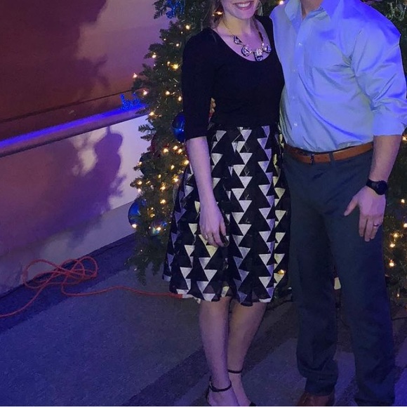 Gold & Black Dress - Picture 6 of 6